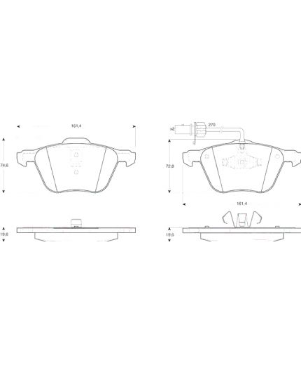 TRW Колодки дисковые передние Фото 3