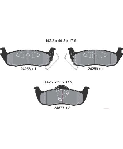 Textar Колодки дисковые Фото 2