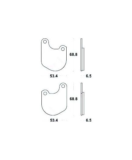 TRW Колодки дисковые