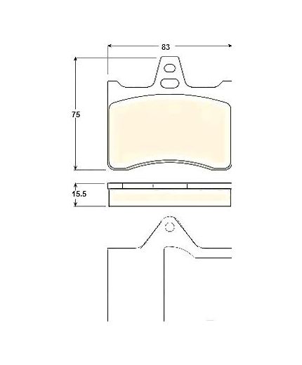TRW Колодки дисковые задние Фото 4
