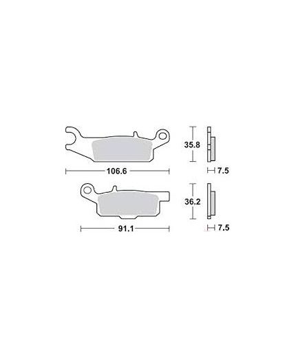 TRW Колодки дисковые передние