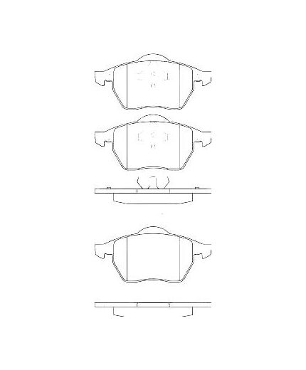 TRW Колодки дисковые