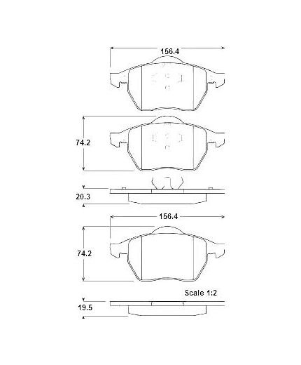 TRW Колодки дисковые Фото 2