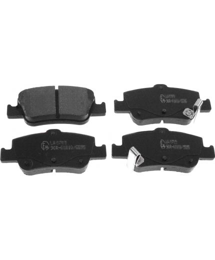 BLUE PRINT Колодки дисковые задние Фото 2