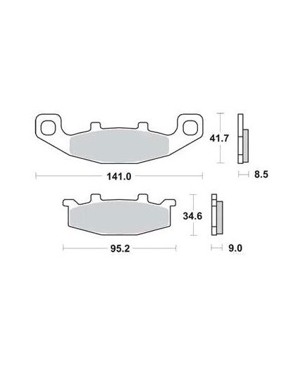 TRW Колодки дисковые