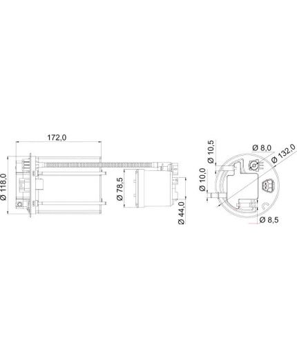 Lynxauto Фильтр топливный погружной Фото 2