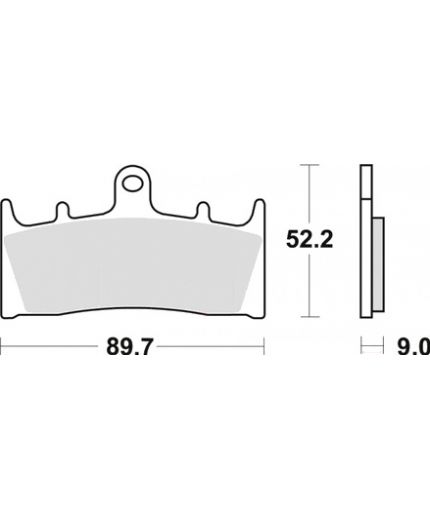 TRW Колодки дисковые передние