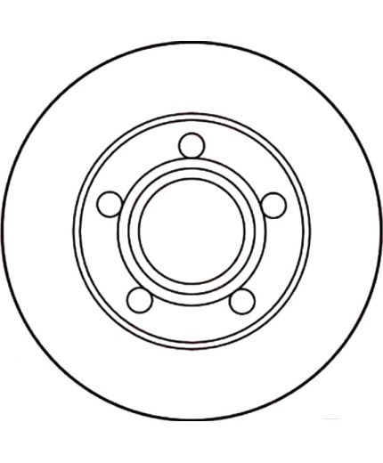 TRW Колодки дисковые