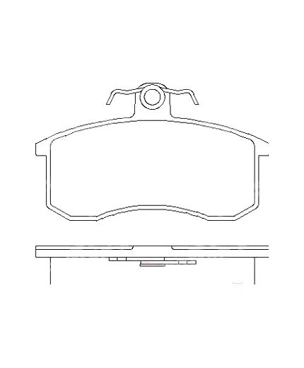 Patron Колодки дисковые передние без датчика износа Фото 2