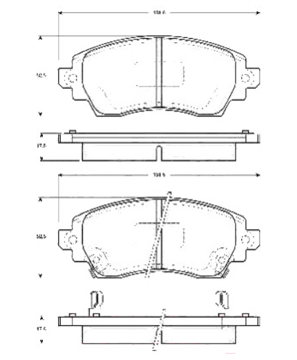 TRW Колодки дисковые передние Фото 2