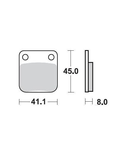 TRW Колодки дисковые передние Фото 2