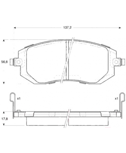 TRW Колодки дисковые Фото 3