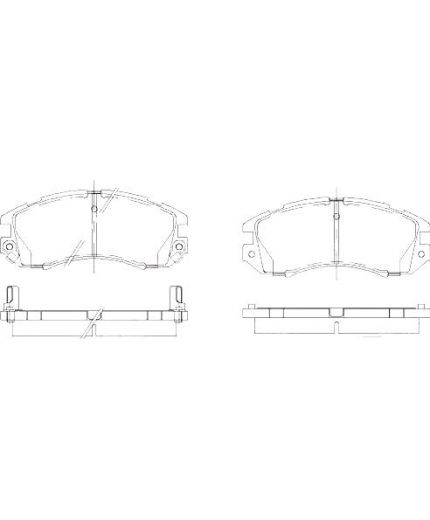Patron Колодки дисковые передние