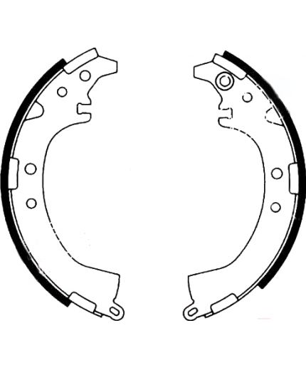 Trusting Колодки дисковые