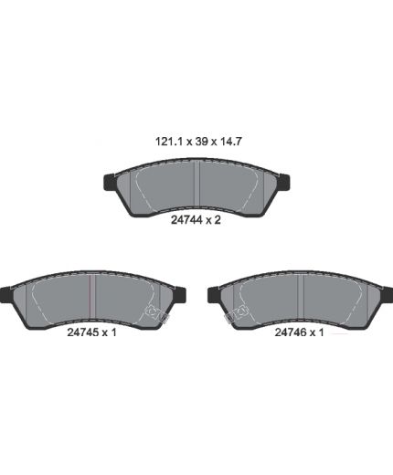 Textar Колодки дисковые