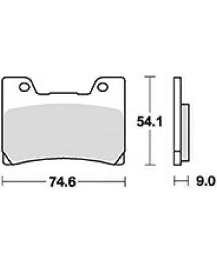 TRW Колодки дисковые передние