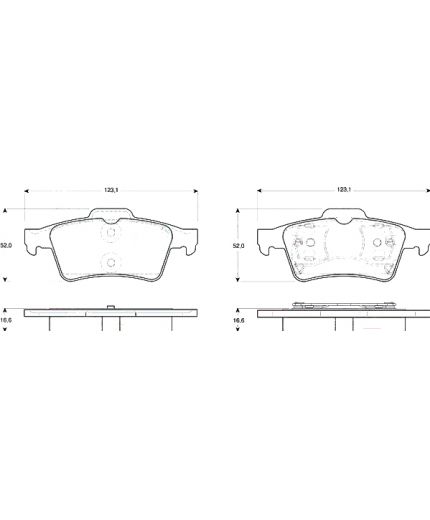 TRW Колодки дисковые задние Фото 3