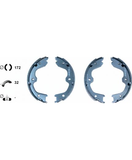 Textar Колодки барабанные задние Фото 2