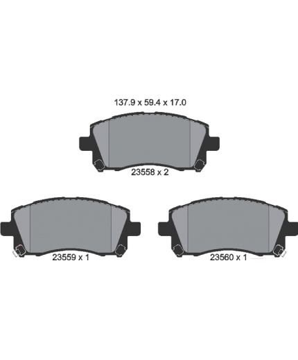 Textar Колодки дисковые