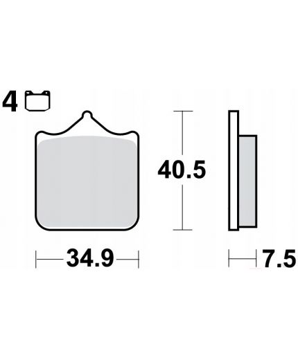 TRW Колодки дисковые передние
