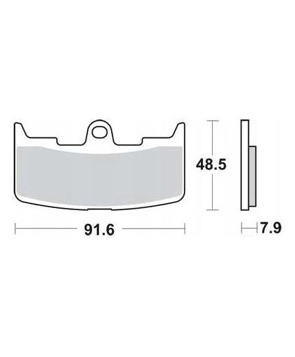 TRW Колодки дисковые