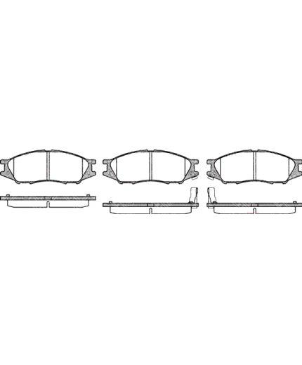 Stellox Колодки дисковые передние