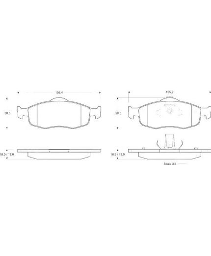 TRW Колодки дисковые передние Фото 4
