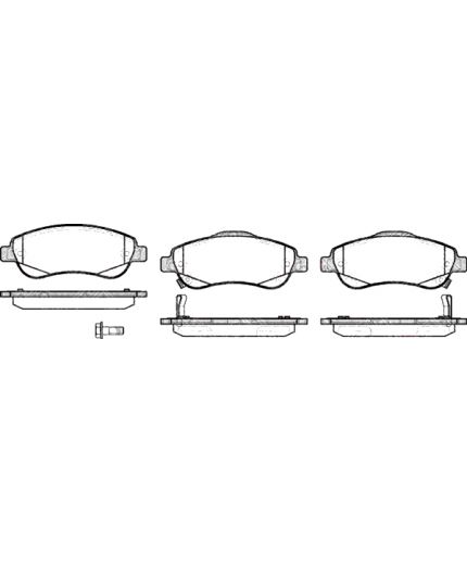 Stellox Колодки дисковые передние