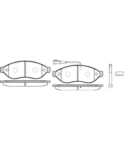 Stellox Колодки дисковые передние