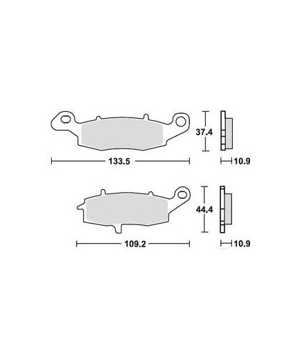 TRW Колодки дисковые передние