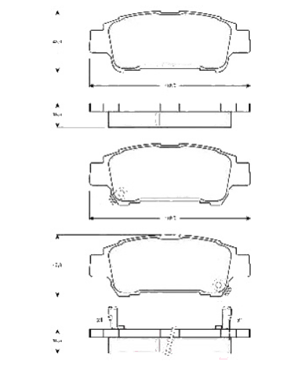 TRW Колодки дисковые задние Фото 3