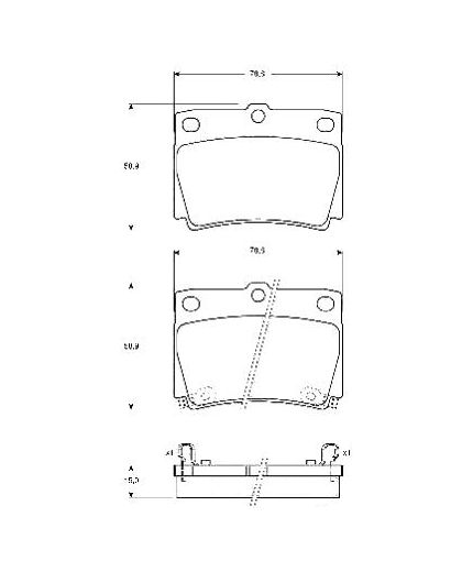 TRW Колодки дисковые задние Фото 2