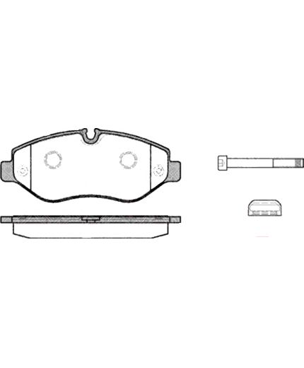 Stellox Колодки дисковые передние