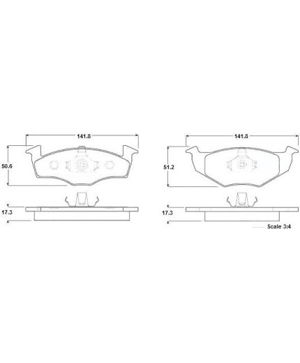 TRW Колодки дисковые