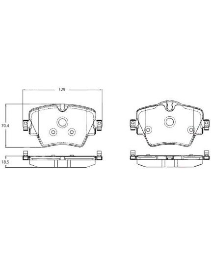 TRW Колодки дисковые передние Фото 2