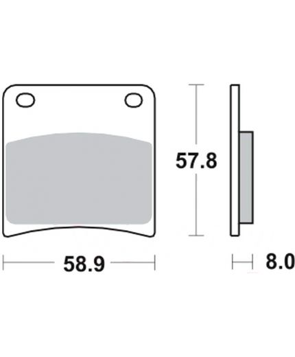 TRW Колодки дисковые передние Фото 2