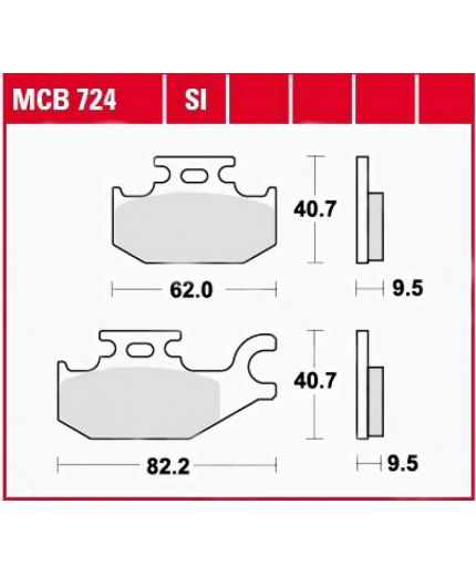 TRW Колодки дисковые Фото 2