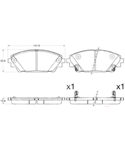 TRW Колодки дисковые Фото 2