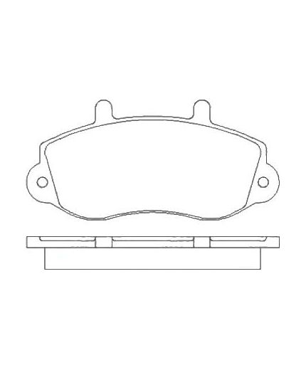 Patron Колодки дисковые передние