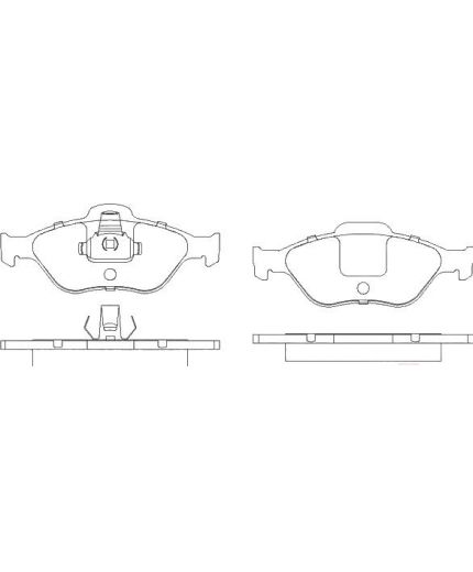 Patron Колодки дисковые передние