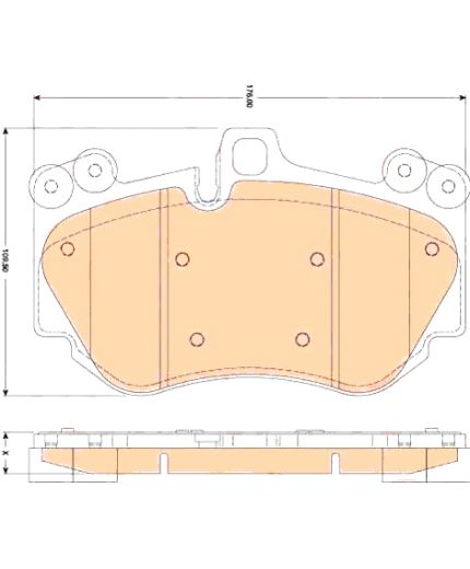 TRW Колодки дисковые Фото 2