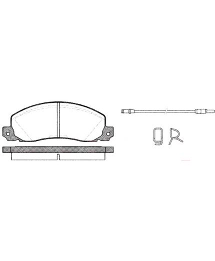 Stellox Колодки дисковые передние, с антискрипящими пластинами Фото 2