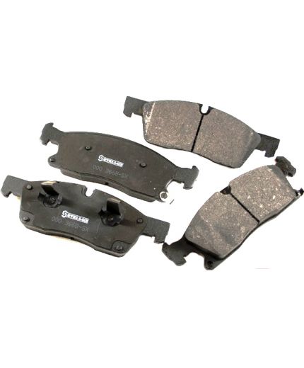 Stellox Колодки дисковые передние, с антискрипящими пластинами