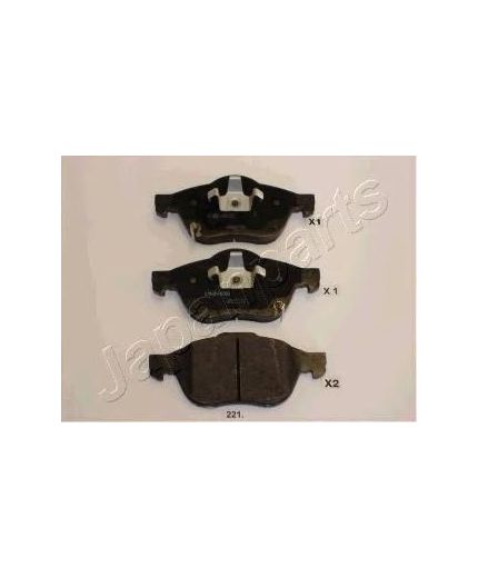 Japanparts Колодки дисковые передние