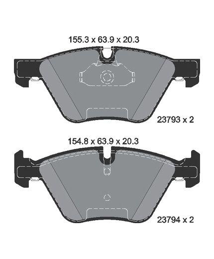 Textar Колодки дисковые передние Фото 2