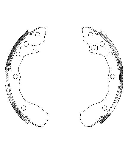 REMSA Колодки дисковые