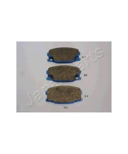 Japanparts Колодки дисковые передние