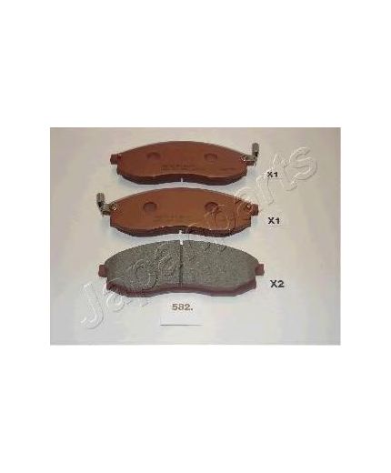 Japanparts Колодки дисковые передние