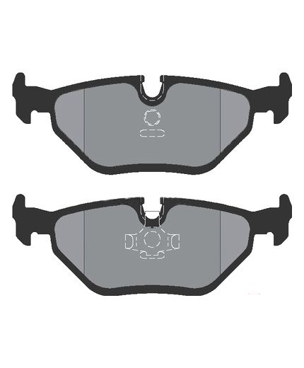 Textar Колодки дисковые задние