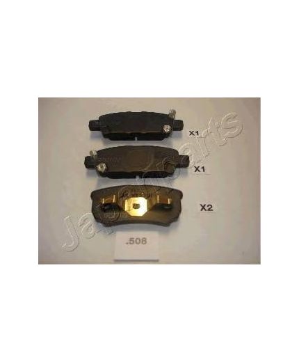 Japanparts Колодки дисковые задние